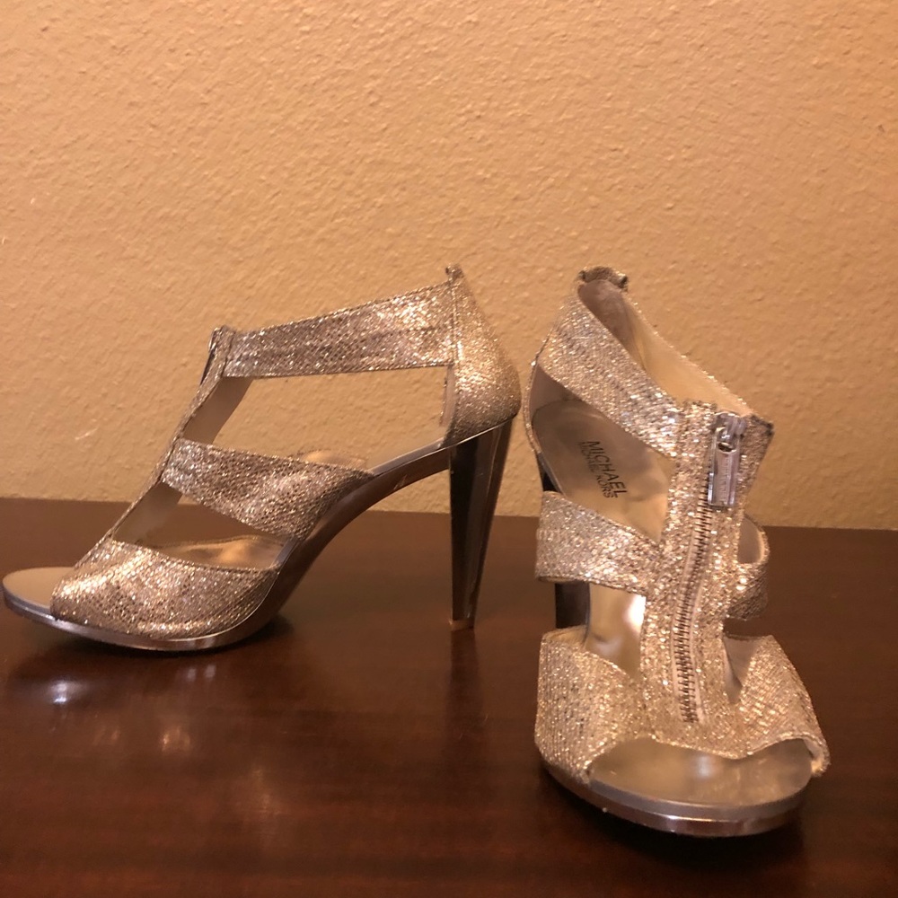 Michael Kors sparkle heels